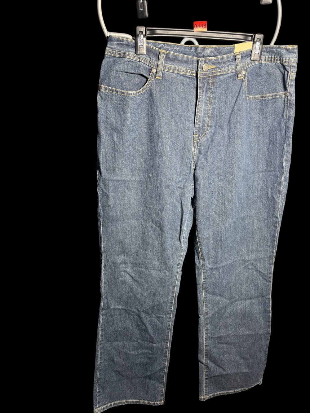 Chico's Women's Straight-Leg Jeans in Medium Blue
